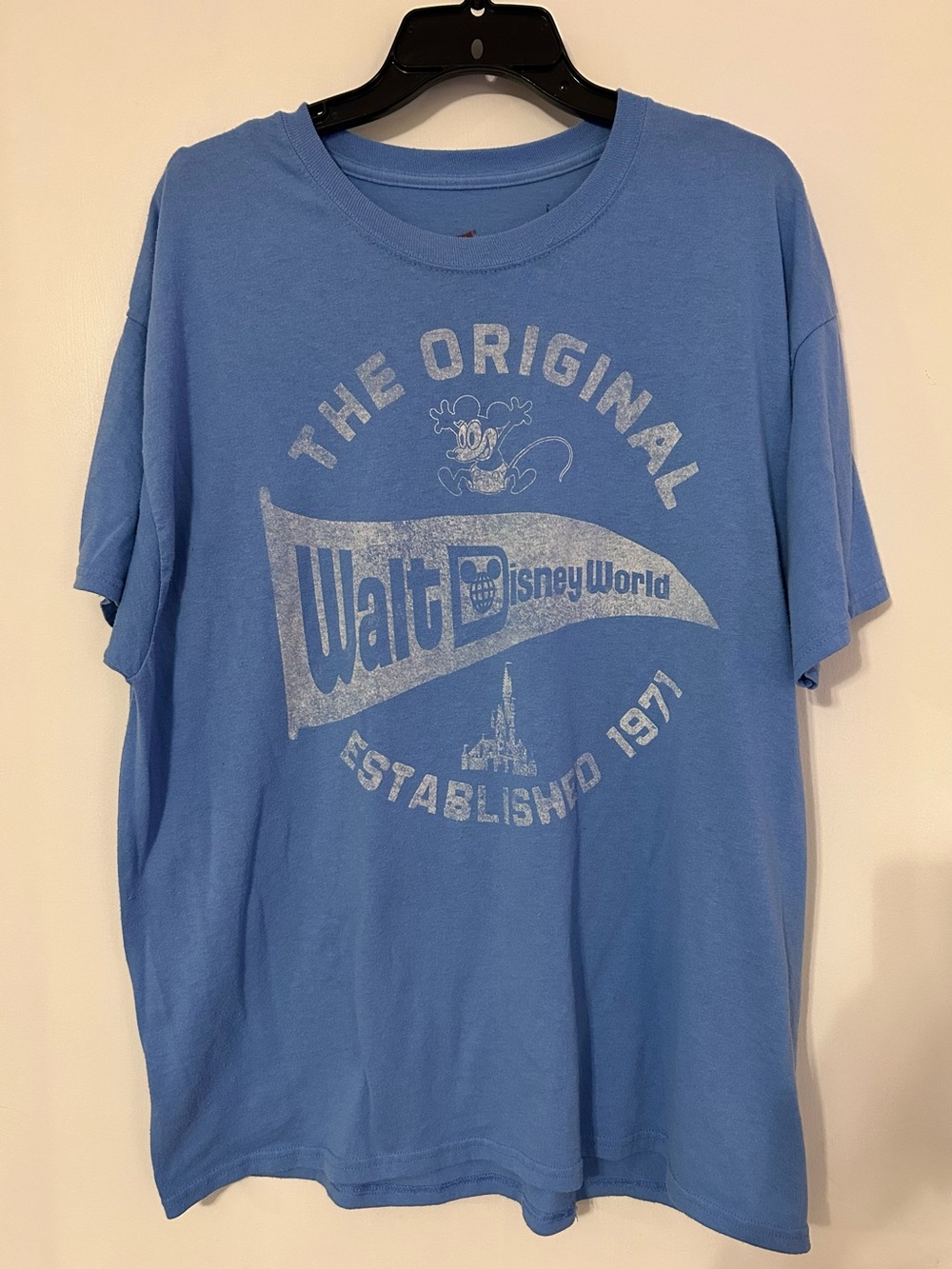 Disney Blue Walt Disney World The Original Established 1971 Graphic Tee